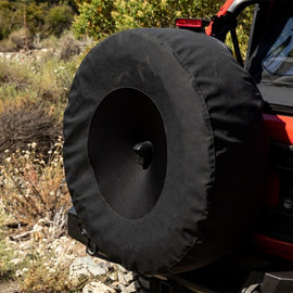 Rampage 2018-2019 Jeep Wrangler(JL) Sport 2-Door Tire Cover w/Camera Slot 30in-32in - Black