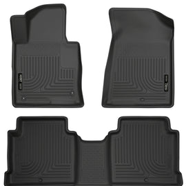 Husky Liners 2015 Hyundai Sonata Weatherbeater Black Front & 2nd Seat Floor Liners