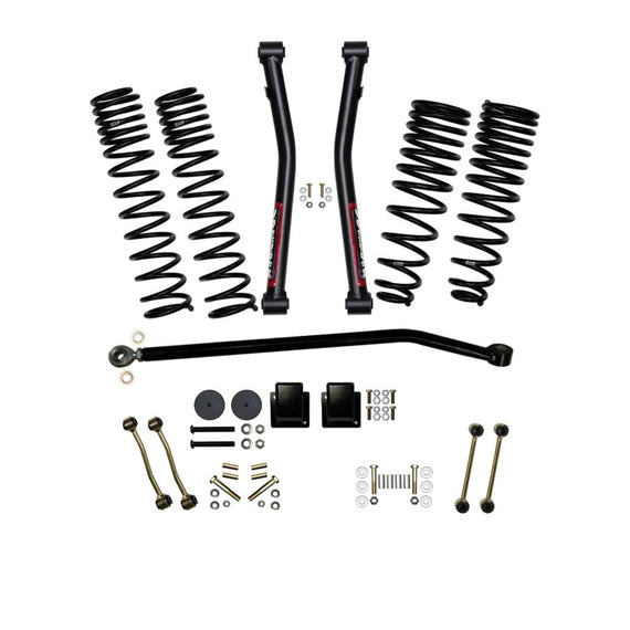 Skyjacker Suspension Lift Kit Components 3.5in Front 2in Rear 2020 Jeep Gladiator JT Non-Rubicon