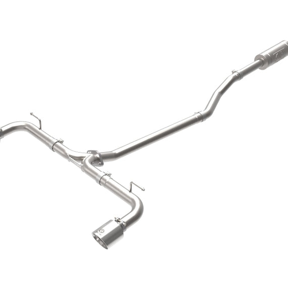 aFe Takeda 2-1/2in 304 SS Cat-Back Exhaust w/ Polished Tips 14-18 Mazda 3 L4 2.0L/2.5L