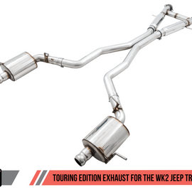 AWE Tuning 2020 Jeep Grand Cherokee SRT/Trackhawk Touring Edition Exhaust - Use w/Stock Tips