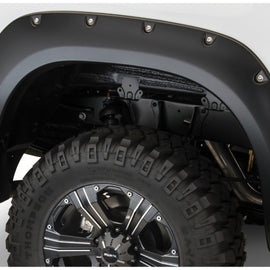 Bushwacker 07-13 Toyota Tundra Fleetside Pocket Style Flares 2pc 66.7/78.7/97.6in Bed - Black