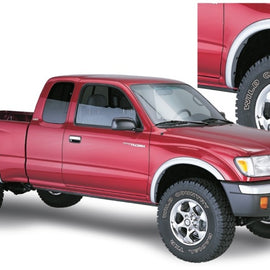 Bushwacker 95-04 Toyota Tacoma Fleetside OE Style Flares 4pc 74.5in Bed w/ 4WD Only - Black