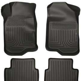 Husky Liners 08-12 Chevy Malibu/07-09 Saturn Aura WeatherBeater Combo Black Floor Liners