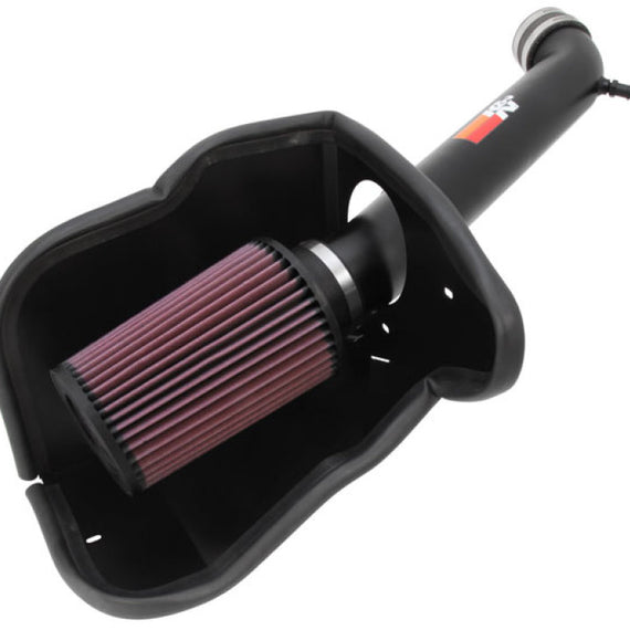 K&N 10-11 Ford Crown Victoria 4.6L V8 / Mercury Grand Marquis 4.6L V8 Black Typhoon Cold Air Intake