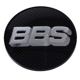 BBS Center Cap 56mm Carbon/Silver