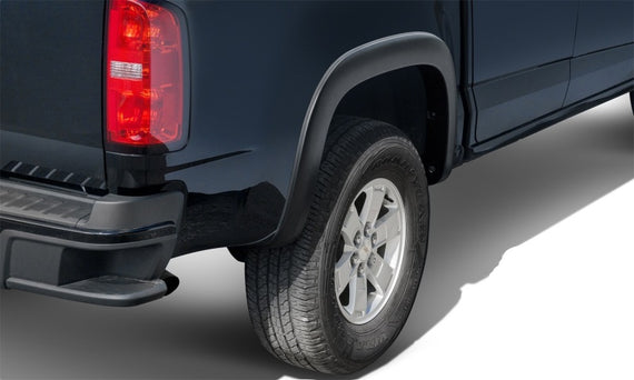 Bushwacker 15-19 Chevy Colorado OE Style Fender Flares 2pc Rear - Black