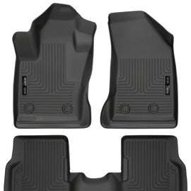 Husky Liners 2017 Jeep Compass Weatherbeater Black Front & 2nd Seat Floor Liners