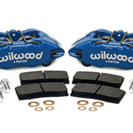 Wilwood DPHA Front Caliper & Pad Kit Blue Honda / Acura w/ 262mm OE Rotor