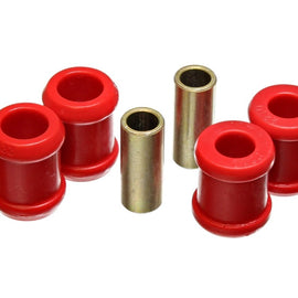 Energy Suspension 88-98 GM Silverado 1/2 Ton C-10/C1500 P/U 2WD Red Rear Shock Bushing Set