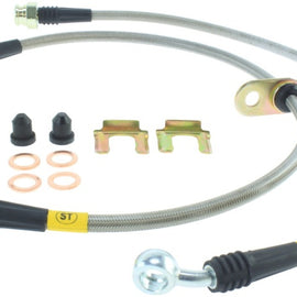 StopTech 04-07 STi & 06-07 WRX Stainless Steel Front Brake Lines