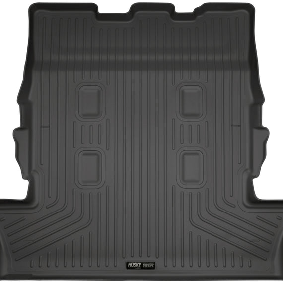 Husky Liners 13-16 Lexus LX570 / 13-16 Toyota Land Cruiser Weaterbeater Black Cargo/Trunk Liner