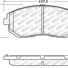 StopTech Street Select Brake Pads - Front