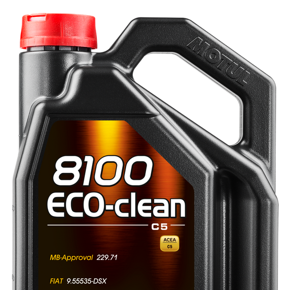 Motul 5L Synthetic Engine Oil 8100 0W20 Eco-Clean