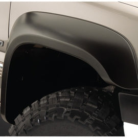 Bushwacker 07-07 Chevy Silverado 1500 Classic Fleetside Extend-A-Fender Style Flares 2pc - Black