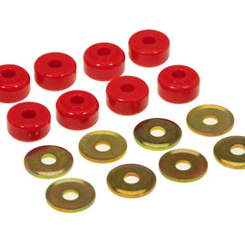 Prothane Universal End Link Bushings & Washers - 5/8 x 1 1/8 OD - Red