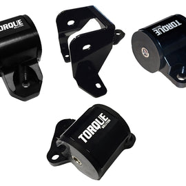 Torque Solution Billet Aluminum Mount Kit (2 Bolt): 96-00 Honda Civic EK B/D-Series