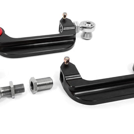 BMR 15-18 S550 Mustang Billet Aluminum Camber Links Adjustable (Poly/Rod ends) - Black Anodized