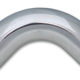 Vibrant 3in O.D. Universal Aluminum Tubing (90 degree bend) - Polished