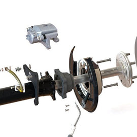 Pedders 05-20 Toyota Tacoma Rear Brake Conversion Kit w/ 6 Lug Rear