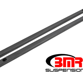 BMR 15-17 S550 Mustang Super Low Profile Chassis Jacking Rails - Black Hammertone