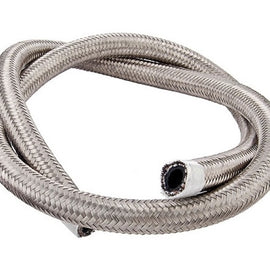 Torque Solution Stainless Steel Braided Rubber Hose -10AN 2ft (0.56in ID)