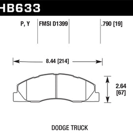 Hawk LTS Street Brake Pads