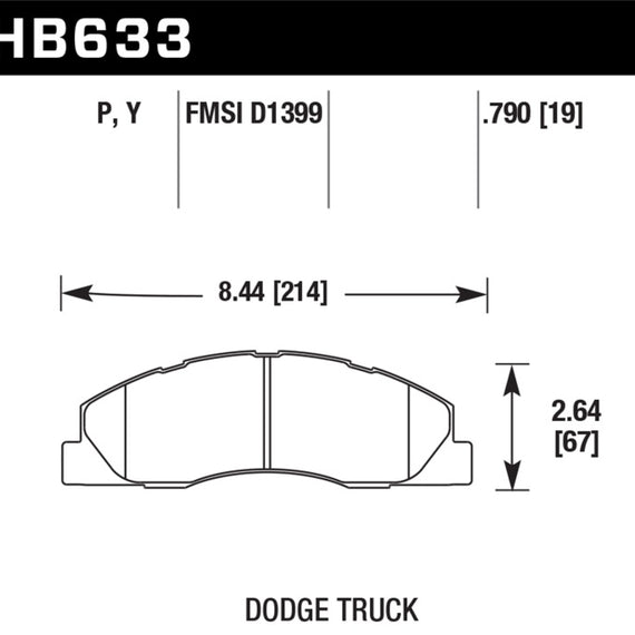 Hawk LTS Street Brake Pads