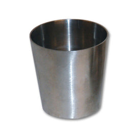 Vibrant 2.5in x 3in T304 Stainless Seel Straight (Concentric) Reducer