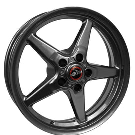 Race Star 92 Drag Star 17x9.50 5x4.50bc 6.88bs Direct Drill Met Gry Wheel