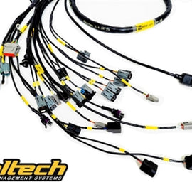 Rywire Honda K-Series (w/Haltech Elite 1500+) Eng Harn w/OBD2 Alt/EV14 Inj/AEM IAT/MAP (Adapter Req)