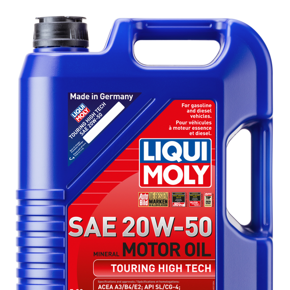 LIQUI MOLY 5L Touring High Tech Motor Oil SAE 20W50