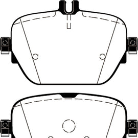 EBC 2019+ Mercedes-Benz CLS53 AMG (C257) 3.0L Turbo Redstuff Rear Brake Pads
