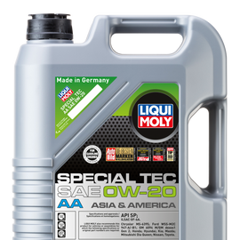 LIQUI MOLY 5L Special Tec AA Motor Oil SAE 0W20