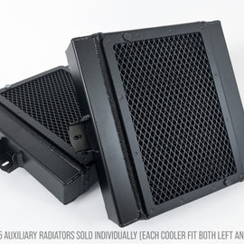 CSF BMW F8X M3/M4/M2C Auxiliary Radiators w/ Rock Guards (Sold Individually - Fits Left and Right