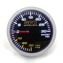 GFB 52mm Boost Gauge 30psi