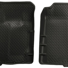 Husky Liners 92-94 Chevy Blazer/GMC Yukon Full Size (2DR) Classic Style Black Floor Liners