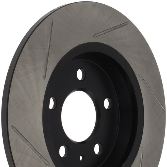 StopTech Power Slot 09-10 Audi A4/A4 Quattro / 08-10 A5 / 10 S4 Rear Left Slotted Rotor