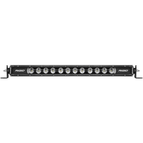 Rigid Industries 20in Radiance Plus SR-Series Single Row LED Light Bar with 8 Backlight Options