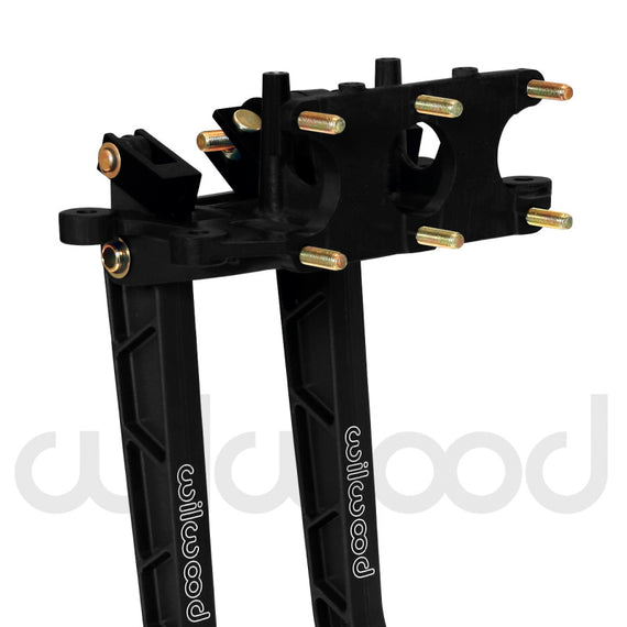 Wilwood Adjustable Dual Pedal - Brake / Clutch - Rev. Swing Mount - 6.25:1