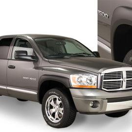 Bushwacker 06-08 Dodge Ram 1500 Fleetside OE Style Flares 4pc 75.9/76.3in Bed - Black