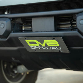 DV8 Offroad 2021 Ford Bronco Capable Bumper Slanted Front License Plate Mount