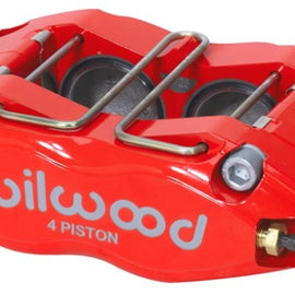 Wilwood Caliper- DPR-DS - Red 1.25in Piston .38/.500in Rotor - Dust Seal