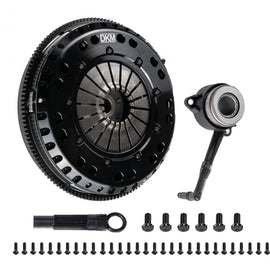 DKM Clutch 99-03 Audi A3 S3 Quattro MS Organic Twin Disc Clutch Kit w/Flywheel (660 ft/lbs Torque)