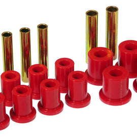 Prothane 71-87 GM K10-30 4wd Front Spring Bushings - Red