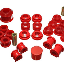 Energy Suspension 02-04 Acura RSX (includes Type S) Red Hyper-Flex Master Bushing Set