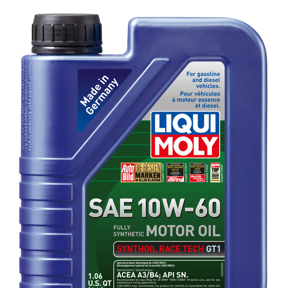 LIQUI MOLY 1L Synthoil Race Tech GT1 Motor Oil SAE 10W60