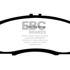 EBC Brakes Bluestuff Street and Track Day Brake Pads