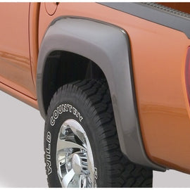 Bushwacker 04-12 GMC Canyon Extend-A-Fender Style Flares 2pc 61.1/72.8in Bed - Black