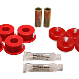 Energy Suspension 90-97 Honda Accord/Odyssey / 92-01 Prelude Red Front Shock Upper and Lower Bushing